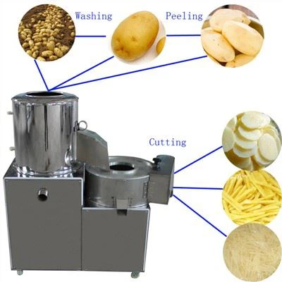 Máy gọt và băm khoai tây thương mại