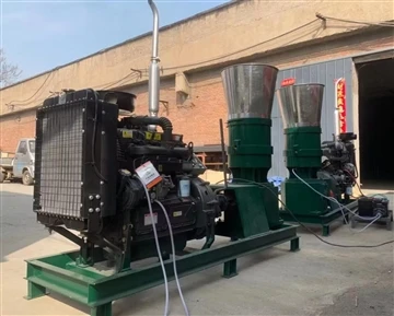 Động cơ Diesel Flat Die Pellet Machine đến Kenya ngày nay